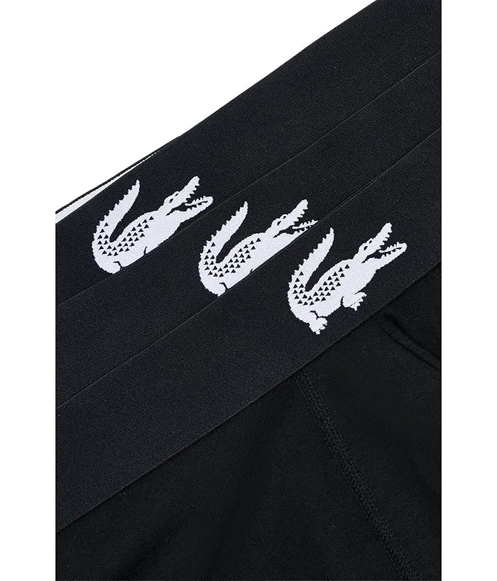 Трусы Lacoste Stretch Jersey Briefs 3-Pack, Black — фото 3