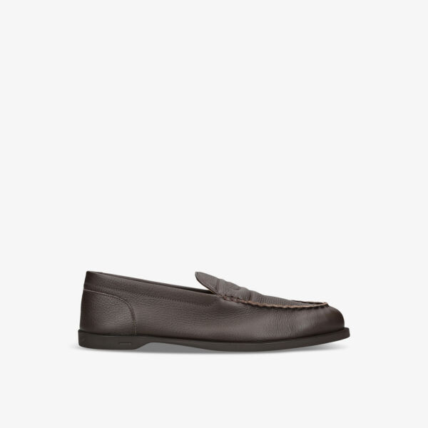 

Кожаные лоферы pace John Lobb, коричневый