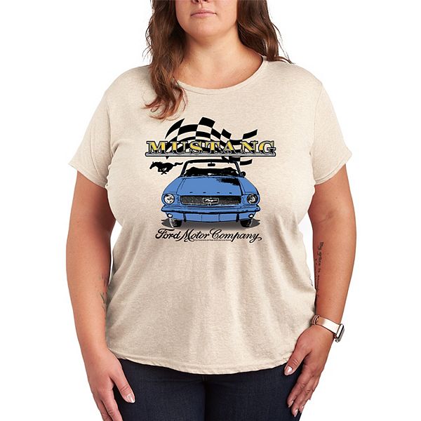 

Футболка с принтом Ford Mustang Convertible Licensed Character, Beige, Бежевый, Футболка с принтом Ford Mustang Convertible Licensed Character, Beige