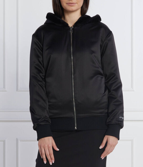 

Куртка двусторонняя Hugo Felessandra-1 Regular Fit, черный