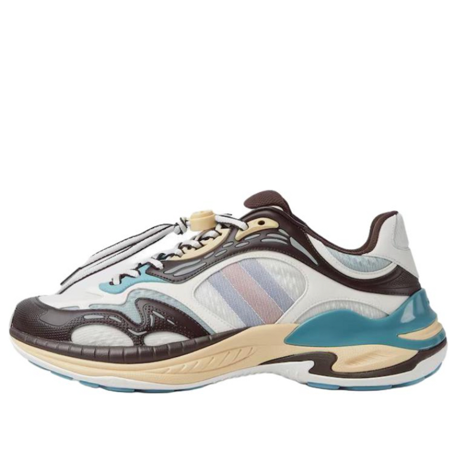 

Кроссовки Gucci 2.0 Trainer 'Grey Brown', серый