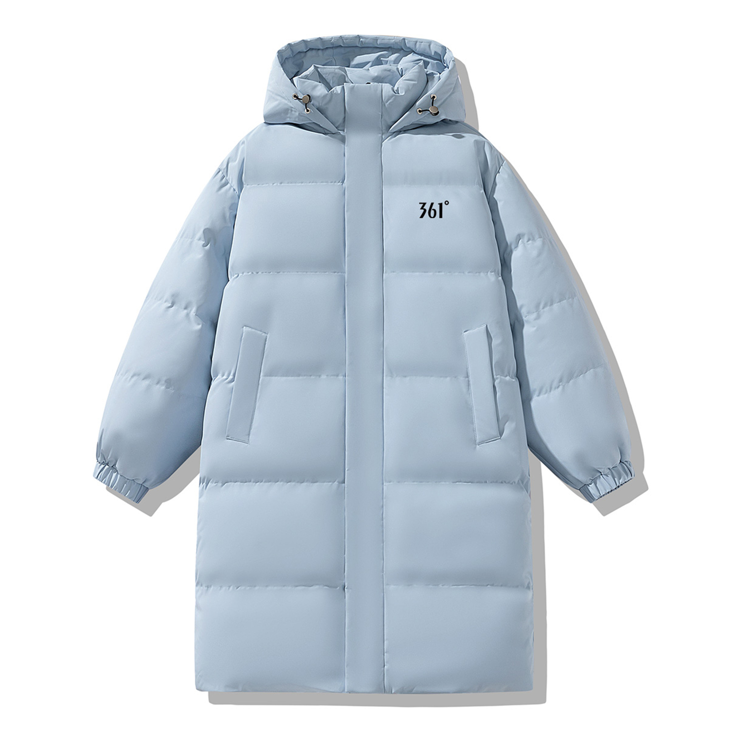 

Пуховик Unisex Hooded Moderate Padded Puffer Jacket 361°, fruit розовый синий