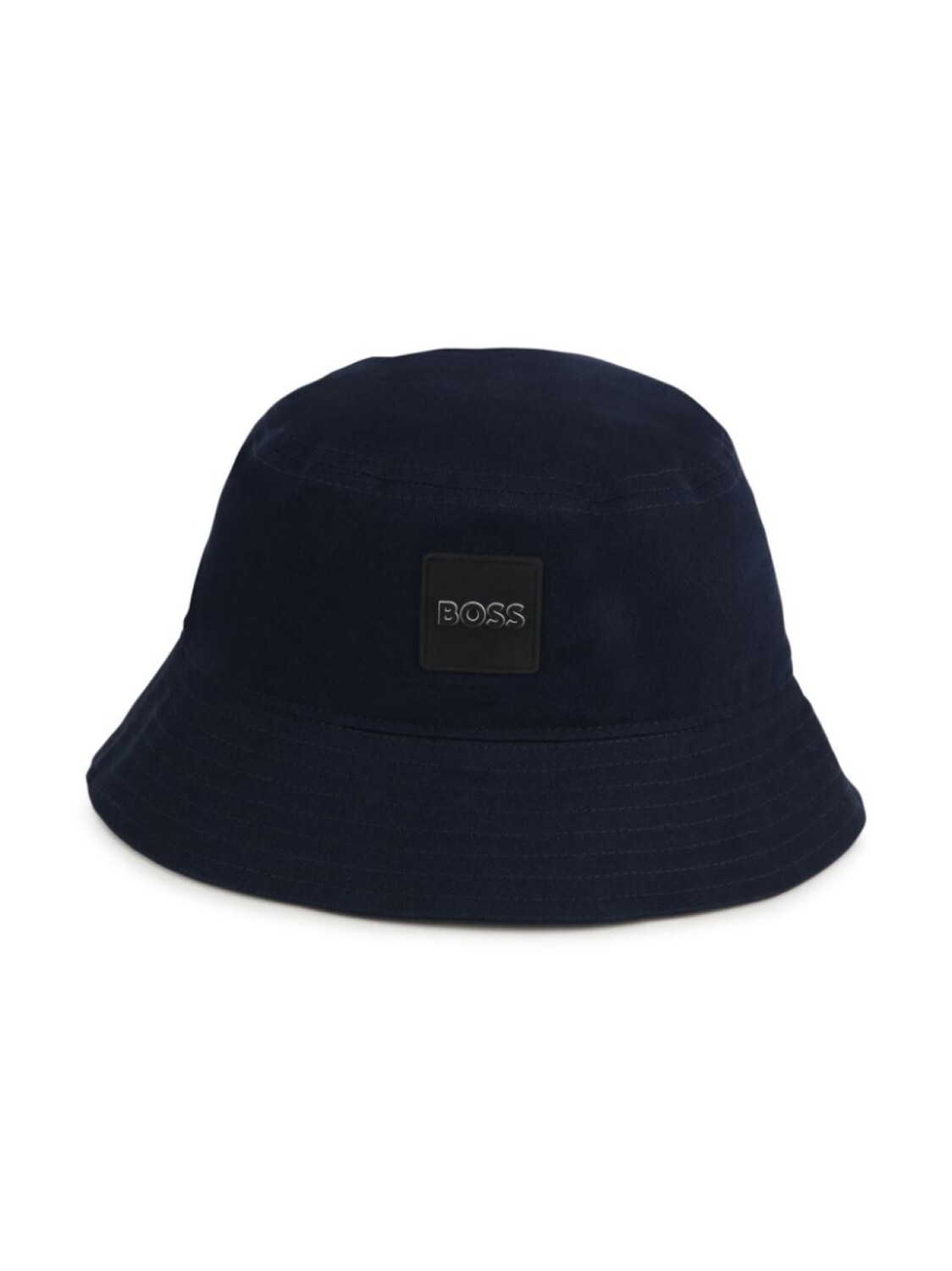 

BOSS Kidswear панама с логотипом, синий