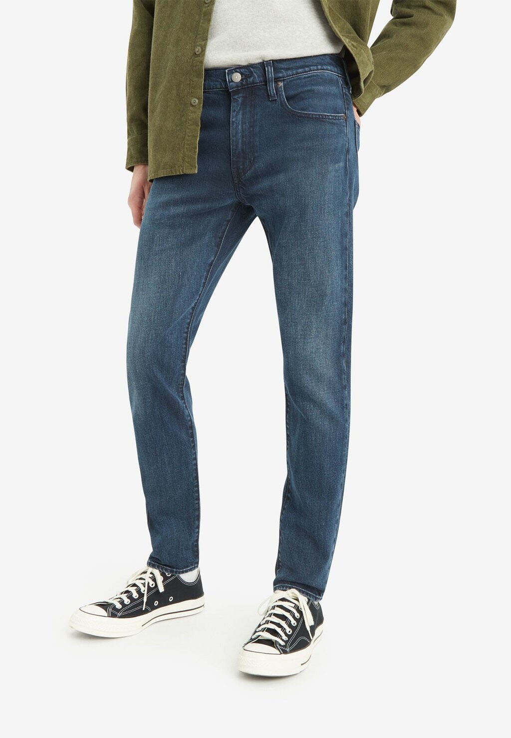 Зауженные джинсы 512™ SLIM TAPER Levi's, темно-синие джинсы — фото 2