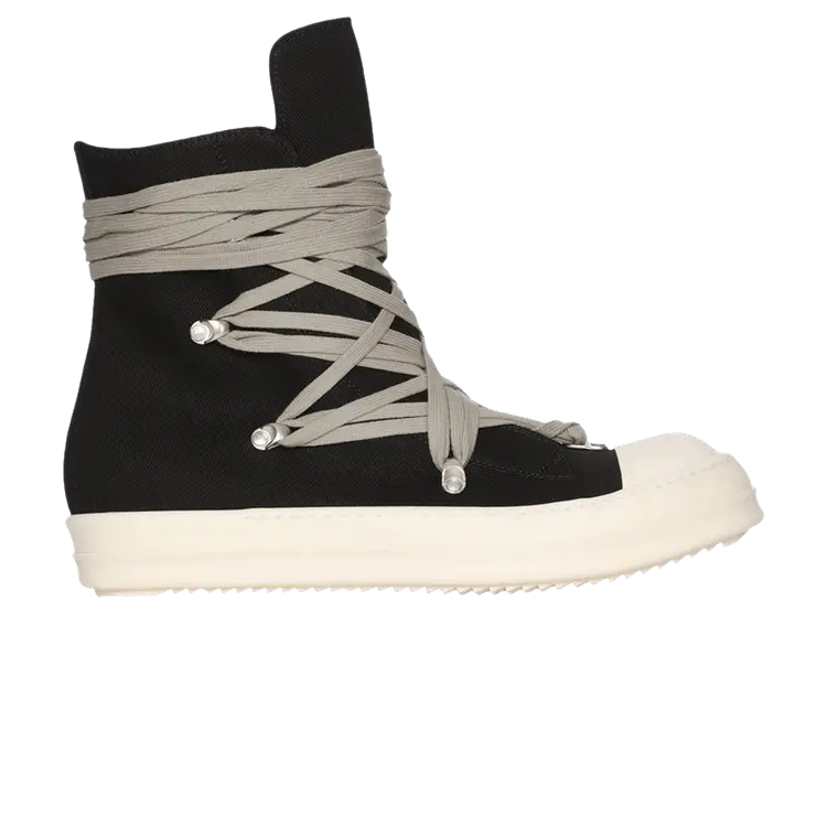 Кроссовки Rick Owens Wmns Concordians DRKSHDW Megalace High, Black Milk