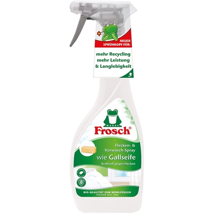 Пятна от мыла Frog Like Gall и спрей для предварительной стирки, пятновыводитель для Frosch — фото 2