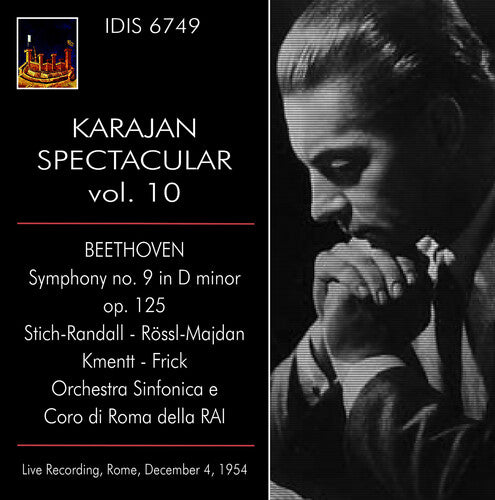 

CD диск Beethoven / Randall / Majdan: Karajan Spectacular Vol. 10 - Live Recording, Rome 4th December 1954