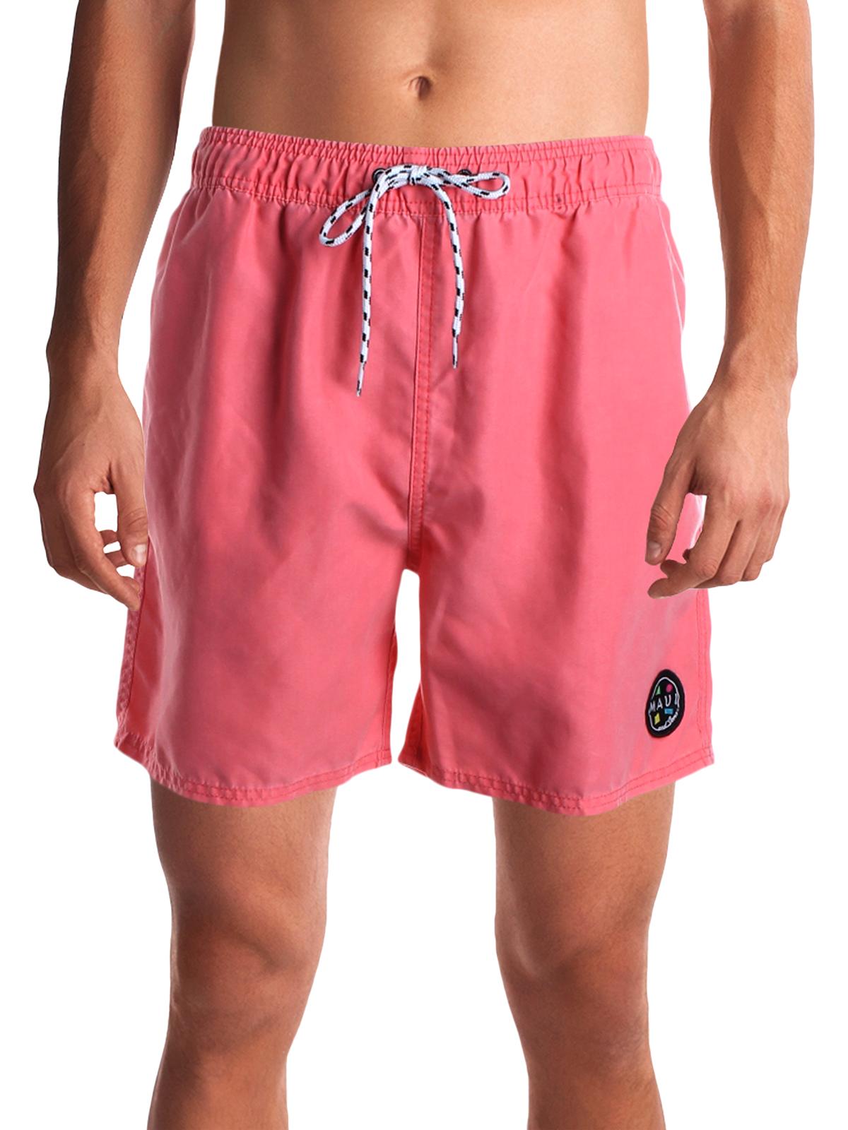 

Мужские плавки с вышитым логотипом Maui, цвет coral