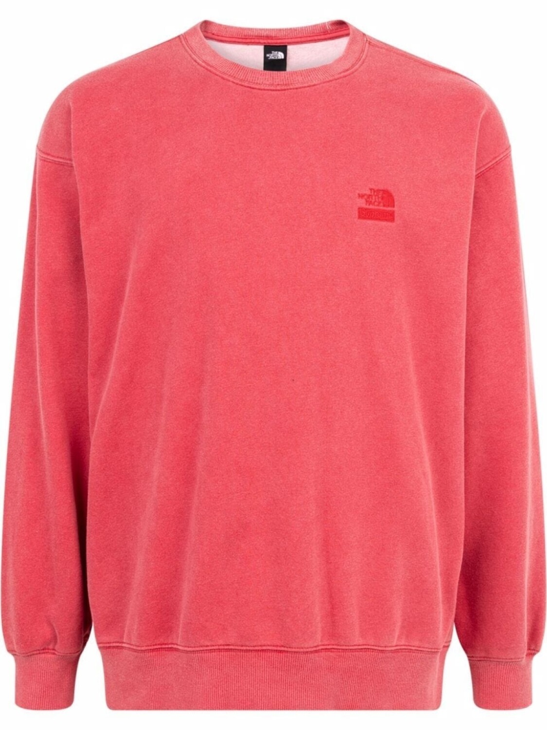 

Supreme толстовка с вышитым логотипом из коллаборации с The North Face, красный
