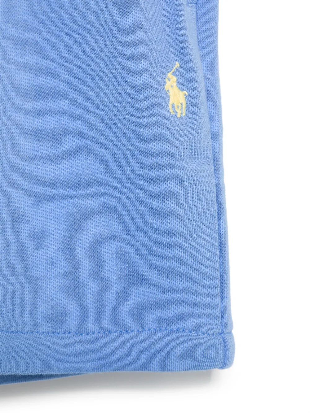 Шорты с логотипом Polo Pony POLO RALPH LAUREN KIDS, синий — фото 3