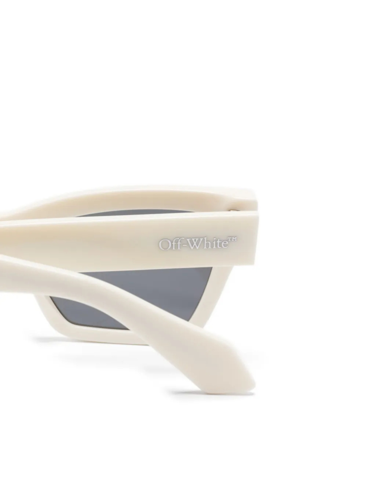 Солнцезащитные очки в квадратной оправе Off-White Eyewear, белый — фото 3
