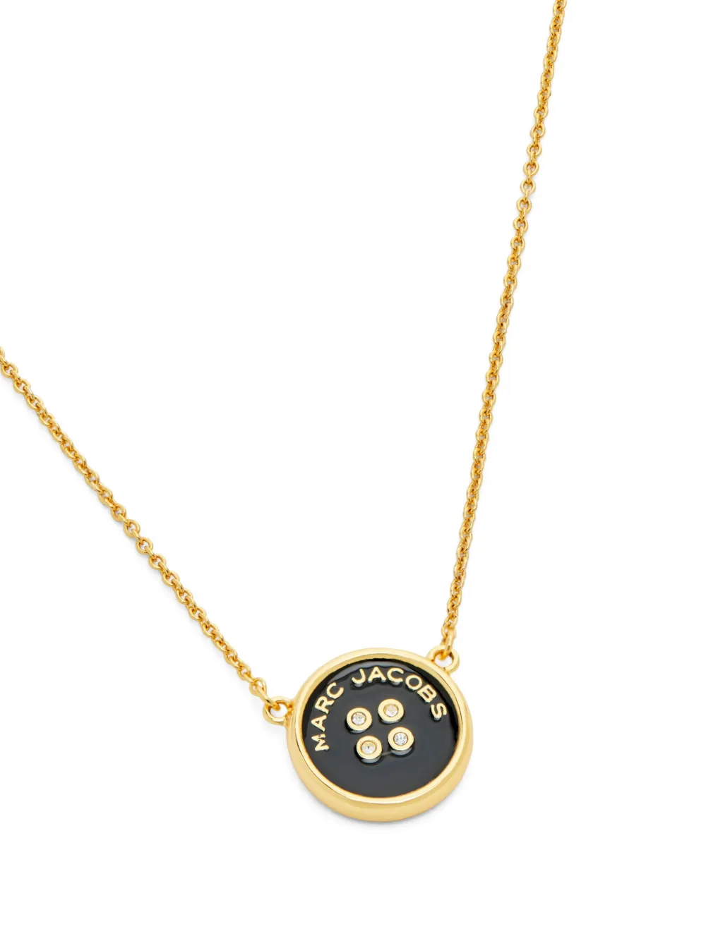 

Колье с логотипом MARC JACOBS, золотой
