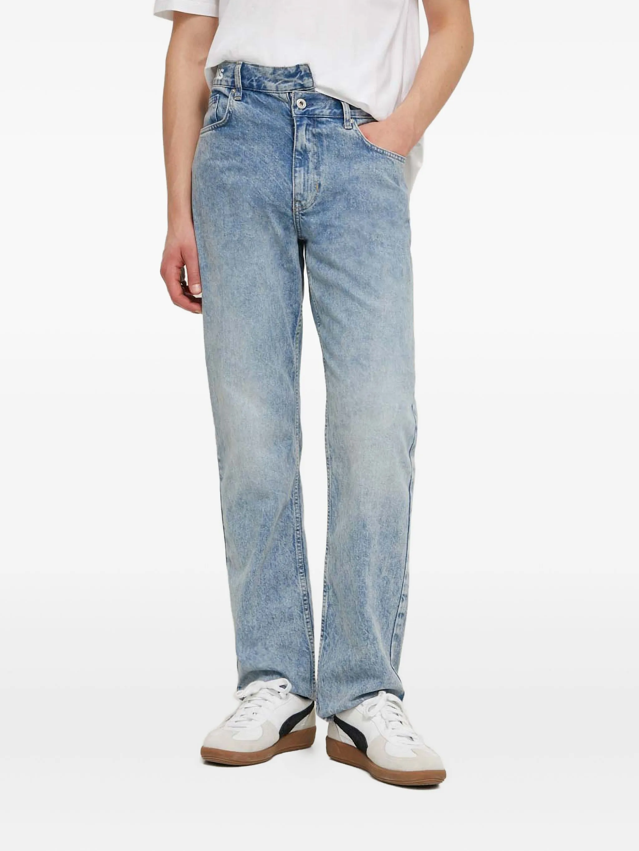 

Джинсы с логотипом Karl Lagerfeld Jeans, синий