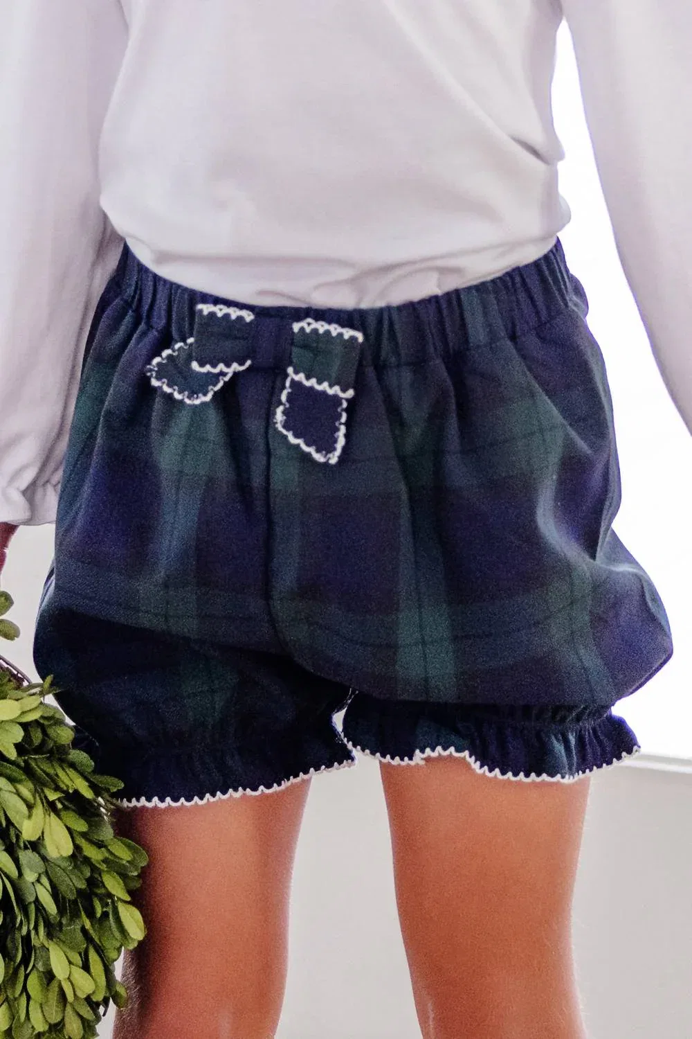 The Beaufort Bonnet Company Детские шорты-трусики Natalie Knickers Shorts In Berwick Black Watch — фото 4