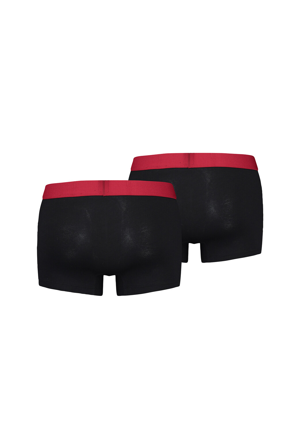 Боксеры Levi´s Boxershorts LEVIS MEN SOLID BASIC TRUNK ORGANIC CO 2 шт, цвет Black/Red — фото 2