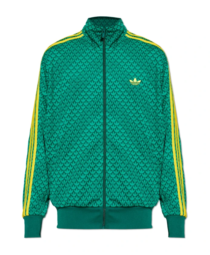 

Спортивная куртка Firebird с монограммой Adidas Originals, зеленый