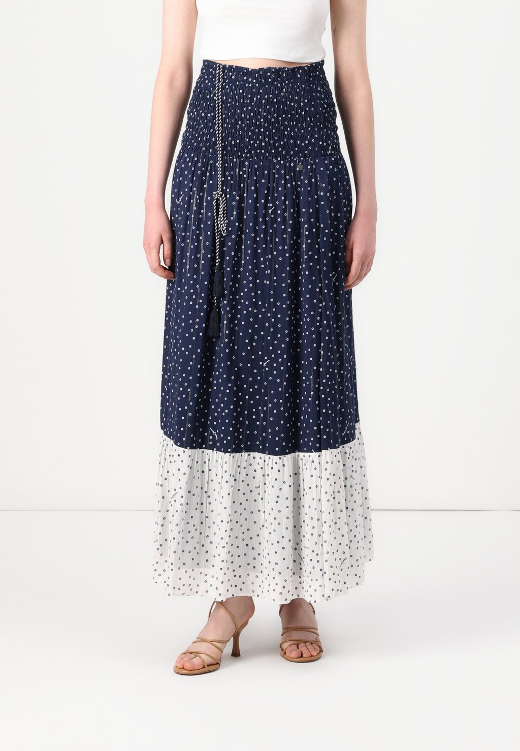 

Юбка макси CONVERTIBLE SKIRT TO DRESS Pepe Jeans, синий