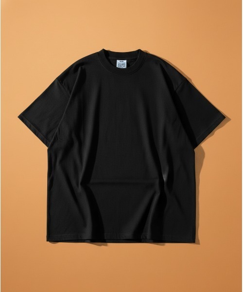 

PRO CLUB Футболка с коротким рукавом, свободного кроя, круглым вырезом, из плотной ткани, PRO CLUB, черная