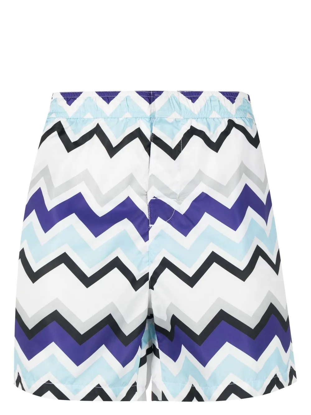 

Плавки-шорты с узором зигзаг Missoni, белый