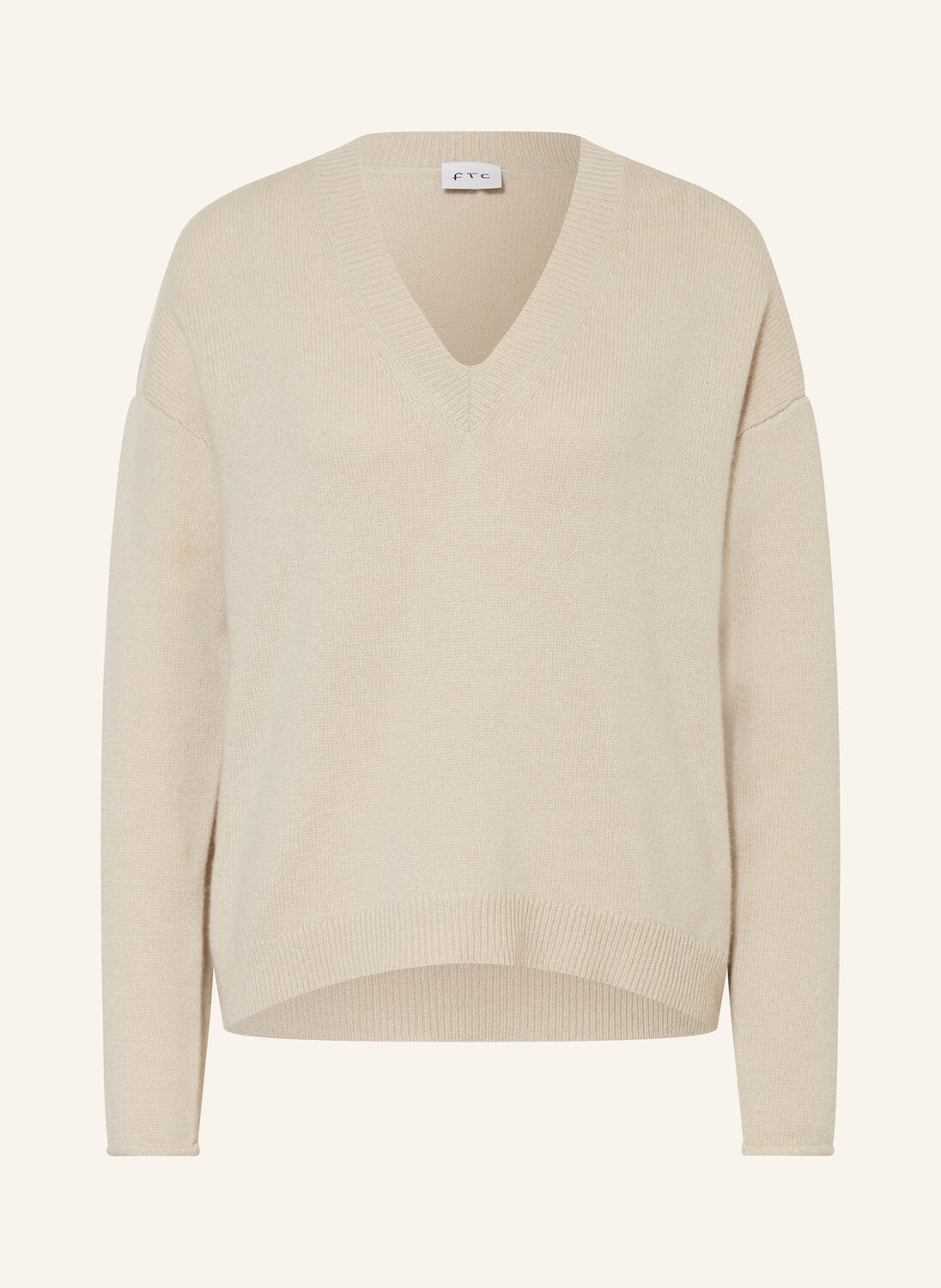 

Кашемировый свитер Ftc Cashmere, коричневый