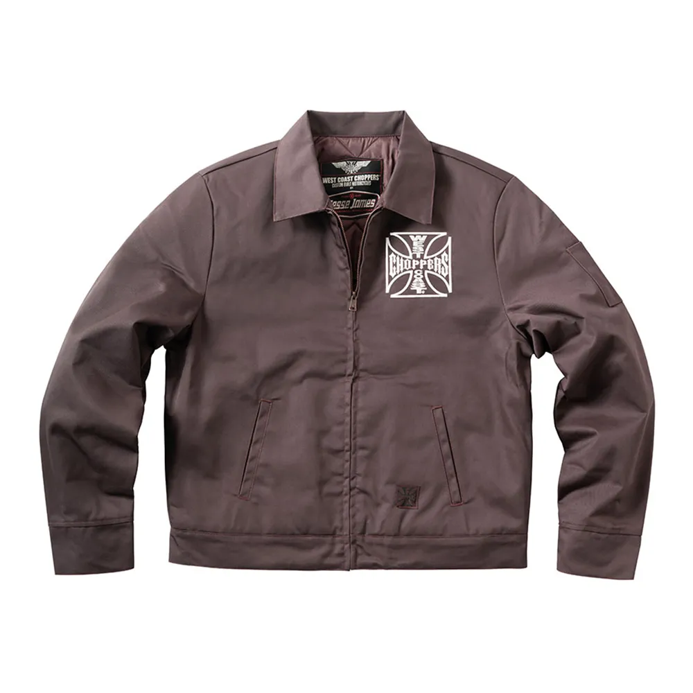 

Куртка West Coast Choppers OG Lined Workjacket, коричневый
