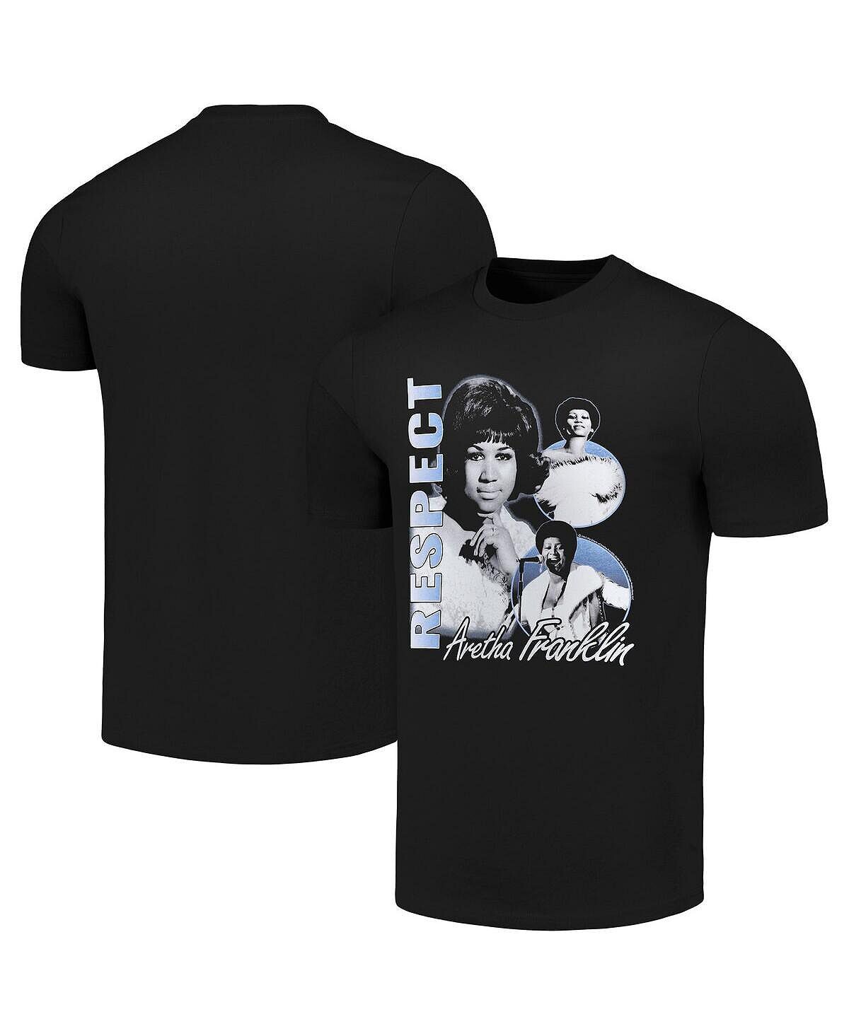 

Мужская черная футболка Aretha Franklin «Узнай, что это значит для меня» American Classics, Черный, Мужская черная футболка Aretha Franklin «Узнай, что это значит для меня» American Classics