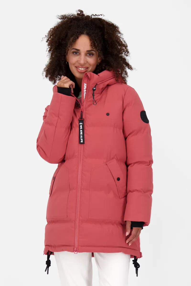 

Зимняя куртка Alife & Kickin "CathyAK A Puffer Parka женская зимняя куртка, стеганая куртка, куртка", цвет Astro Dust