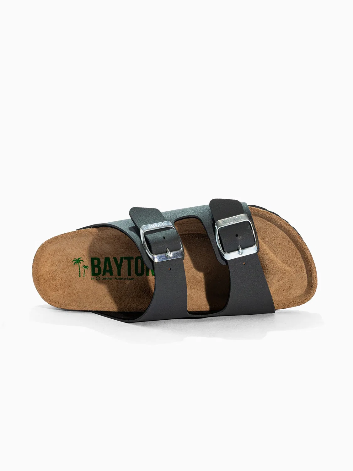 Сандалии Bayton Atlas темно-серого цвета — фото 3