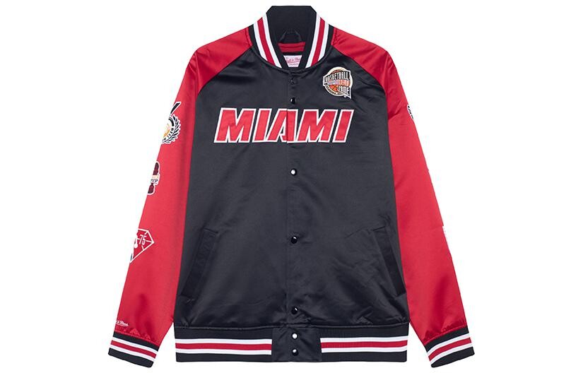 

Куртка унисекс красный Mitchell Ness