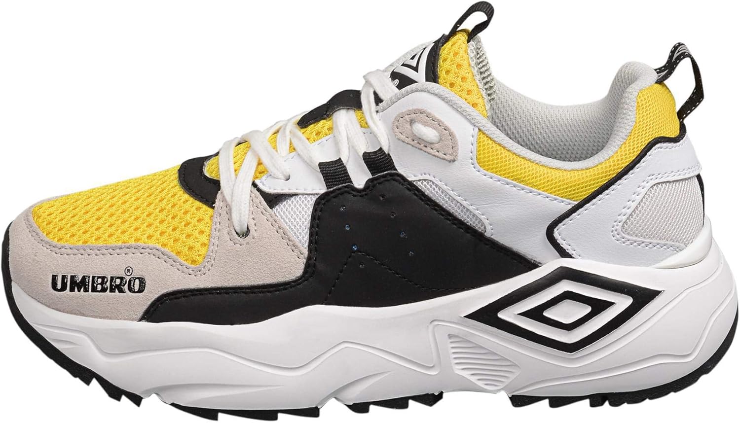 

Мужские кроссовки Umbro Runner, белый/черный/желтый/серый