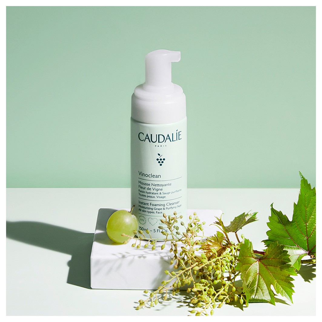 Набор Caudalie — Очищающая пенка для лица vinoclean duo reinigungsschaum , объем 150 мл — фото 3