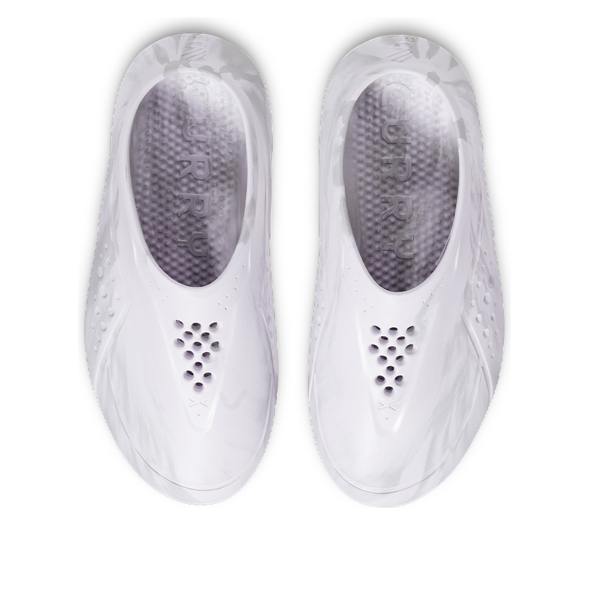 Шлепанцы Under Armour Curry FoamTro Slide 'White Halo Grey' — фото 2