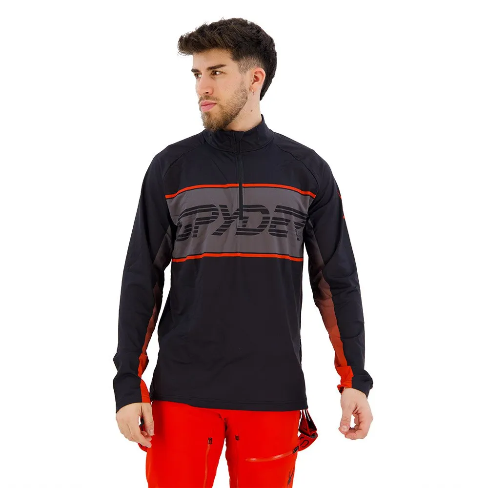 

Толстовка Spyder Paramount half zip, черный