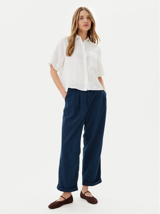 Брюки свободного кроя WW0WW45589 Tommy Hilfiger, синий — фото 2