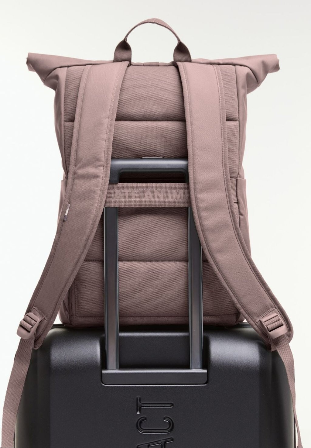

Рюкзак ROLLTOP EASY GOT BAG, розовый