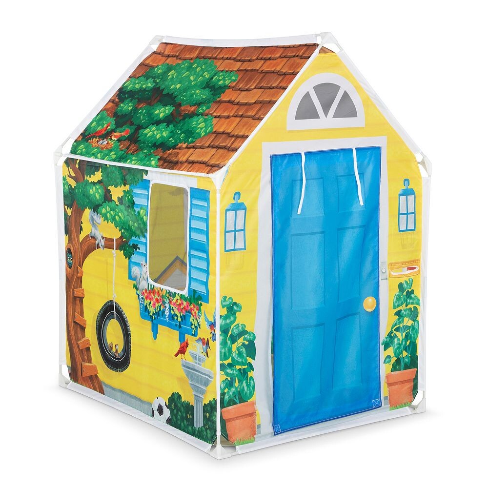 

Melissa & Doug Уютная тканевая игровая палатка и сумка для хранения вещей Melissa & Doug, мультиколор
