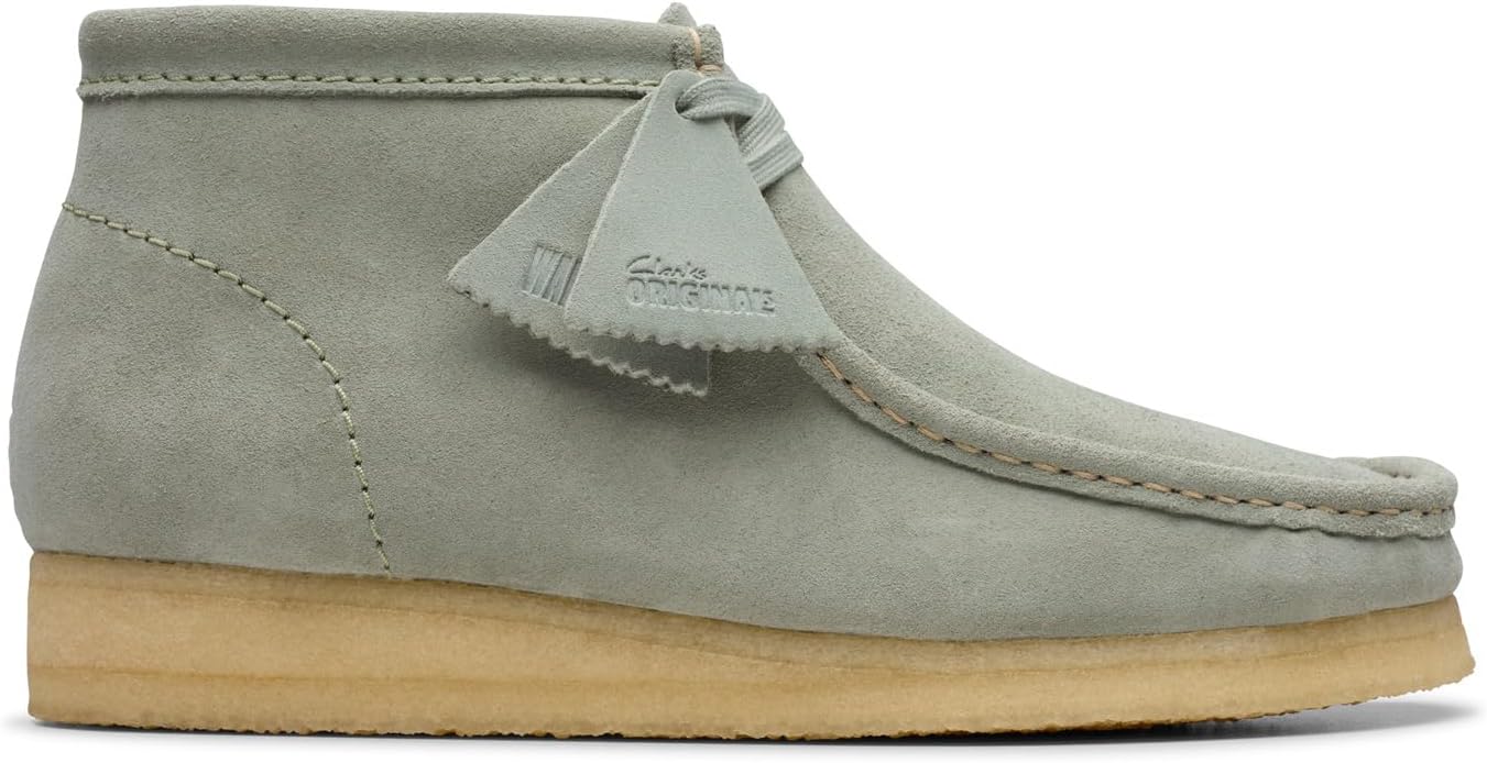 Мужские кроссовки Wallabee от Clarks, шалфейный — фото 2