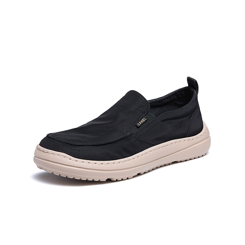 Мужские туфли CAMEL Men's Casual Shoes Men Low-Top Black — фото 2