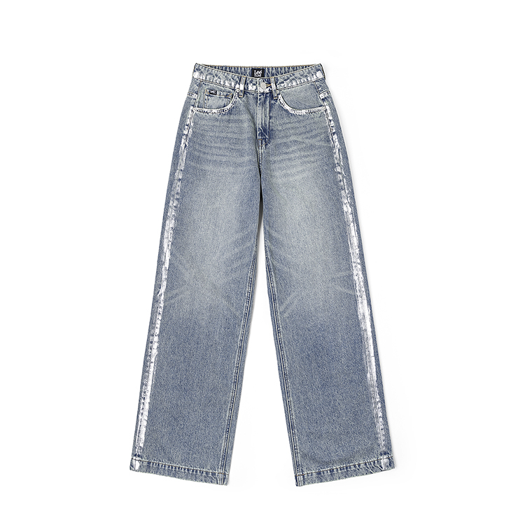 

Lee Джинсы SS25 женские винтажные светло-голубые