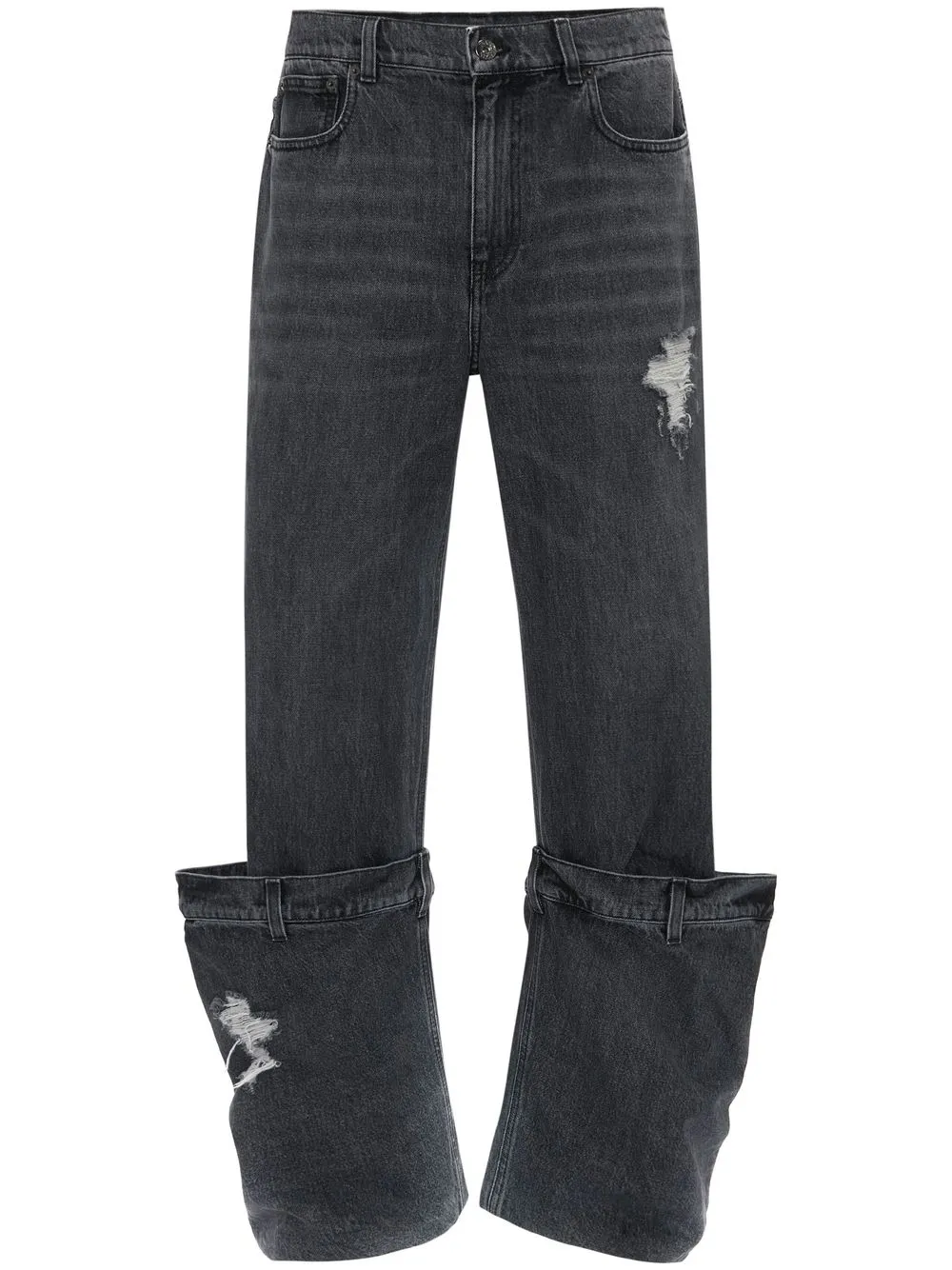 

Прямые джинсы Bucket JW ANDERSON, черный