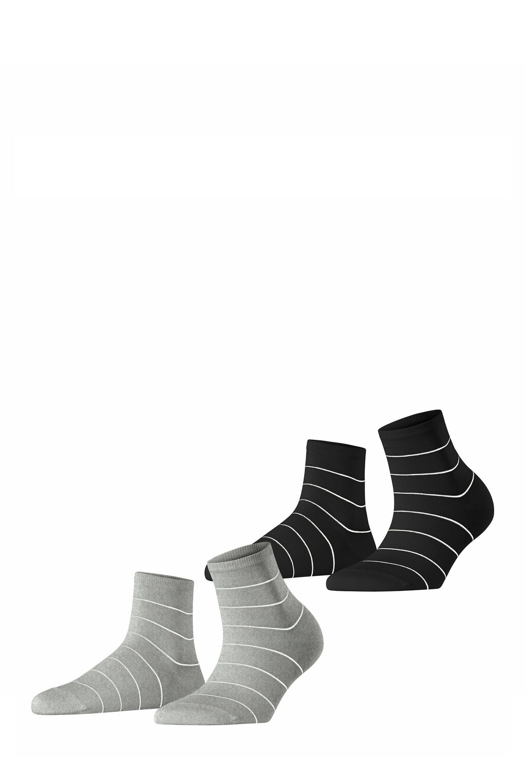 

Носки FINE LINE 2-PACK Esprit, светло-серый
