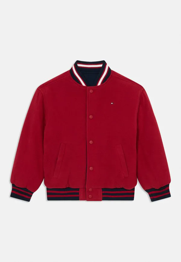 Двусторонняя куртка-бомбер с графическим принтом, унисекс. Tommy Hilfiger, Dark Night Navy — фото 3