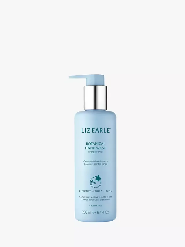 Жидкое мыло для рук с ароматом апельсинового цветка, 200 мл Liz Earle