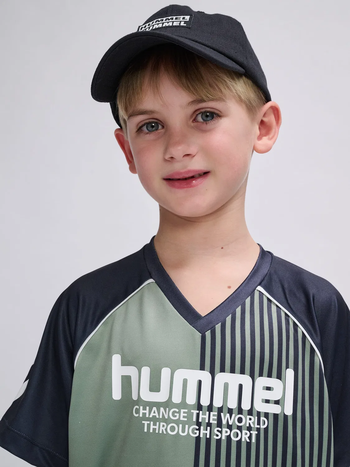 Футболка из органического хлопка Hummel, lily-pad — фото 4