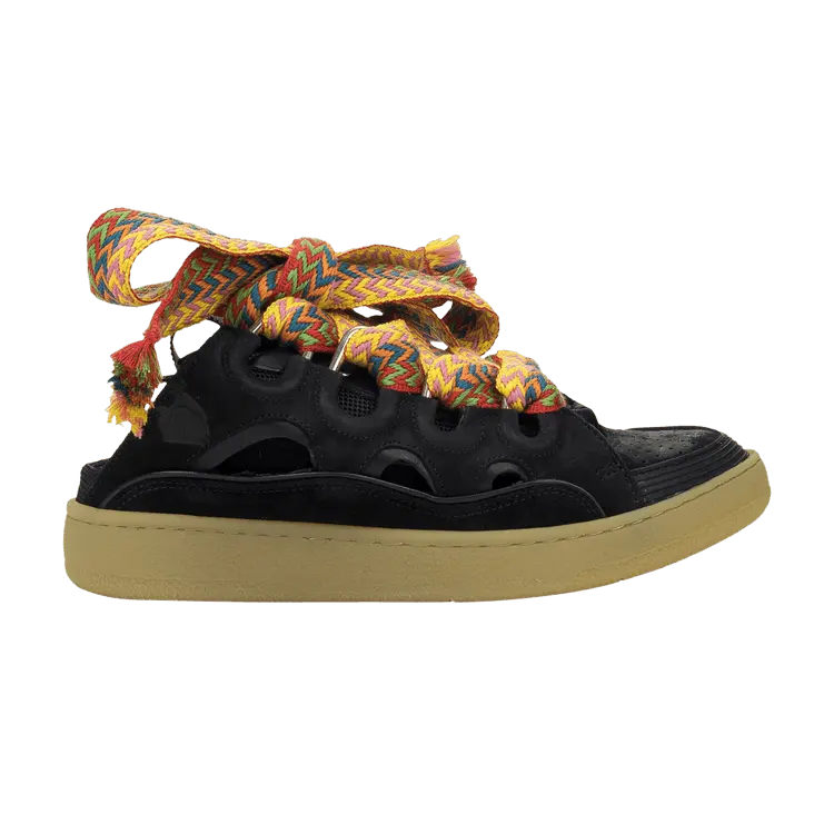 

Кроссовки Lanvin Lanvin Curb Mule 'Black Multi Laces', черный