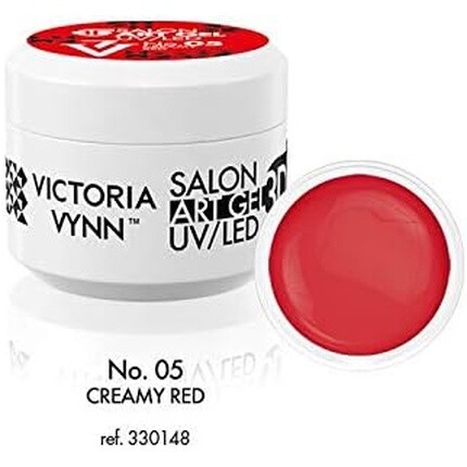 VICTORIA VYNN Art Гель-лак для ногтей 3D 05 Кремово-красный 5 мл - Стандартный — фото 2