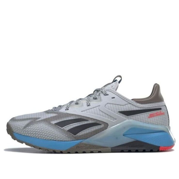 

Кроссовки nano x2 tr adventure 'grey radiant aqua' Reebok, серый