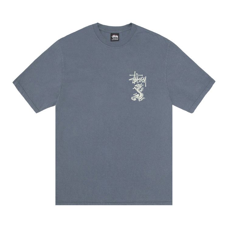 

Футболка Stussy Double Dragon Tee Pigment Dyed, Navy