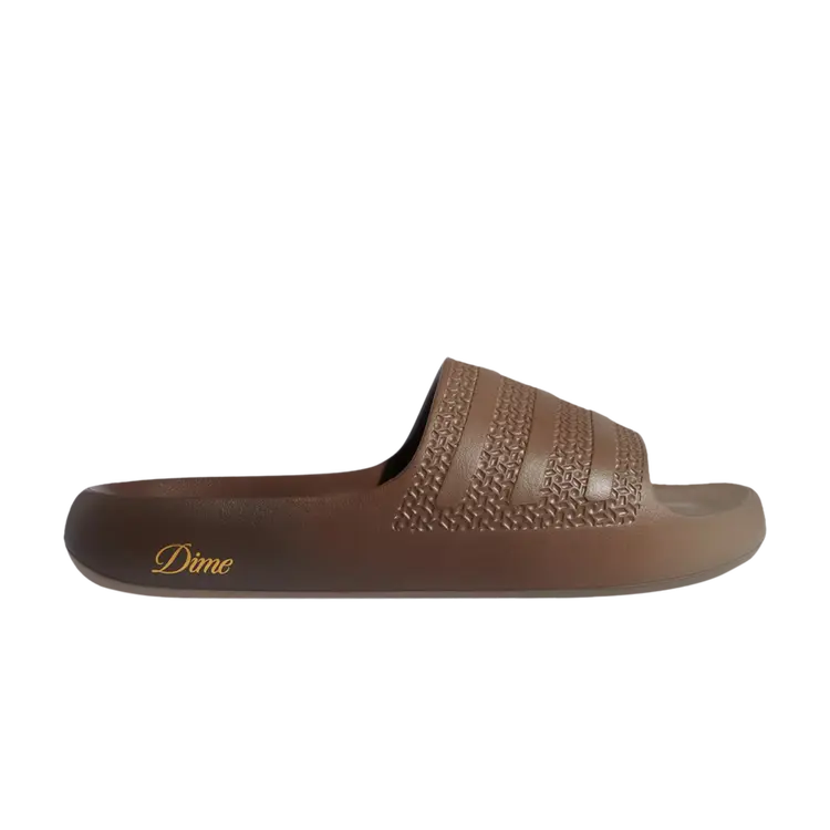 

Кроссовки Dime x Wmns Adilette Ayoon Slide, цвет Simple Brown