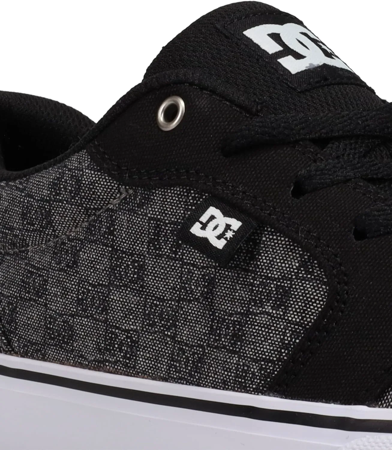 Мужские кроссовки DC Shoes Anvil Tx Se, серый/черный — фото 2
